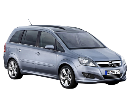 EVA автоковрики для Opel Zafira (B) 2007-2015 рестайлинг 7 мест — opel-zafira-b-rest